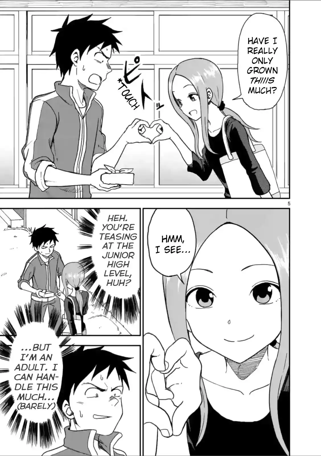 Karakai Jouzu no (Moto) Takagi-san Chapter 60 5